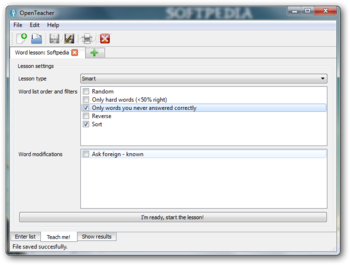 OpenTeacher Portable screenshot 2