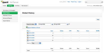 OpenX Ad Server screenshot 3