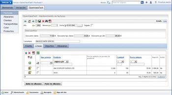 OpenXava screenshot 2
