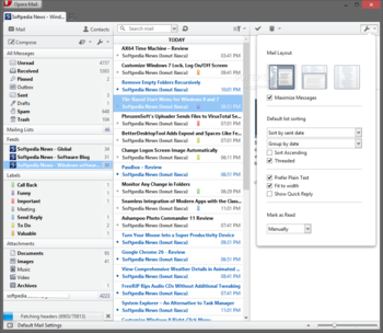 Opera Mail screenshot 7