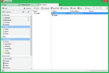 Opera Mail Portable screenshot 5
