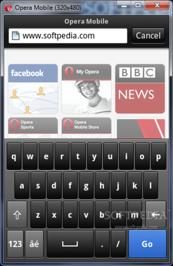Opera Mobile screenshot 2