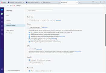 Opera screenshot 11