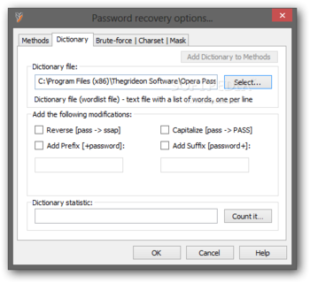 Opera Password screenshot 4