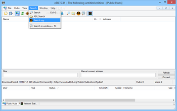 Opera's DC++ (oDC) screenshot 5