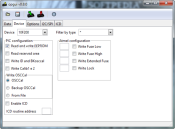 opgui (formerly OpenProg) screenshot 2