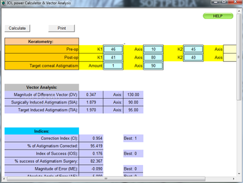 Ophthalmology Calculator screenshot 11