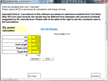 Ophthalmology Calculator screenshot 7