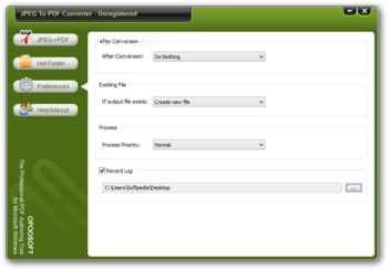 OpooSoft JPEG To PDF Converter screenshot 8