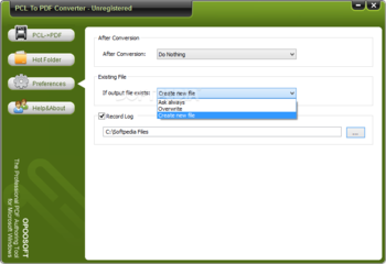 OpooSoft PCL To PDF Converter screenshot 4