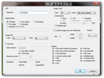 OpooSoft PDF To IMAGE GUI + Command Line screenshot 5