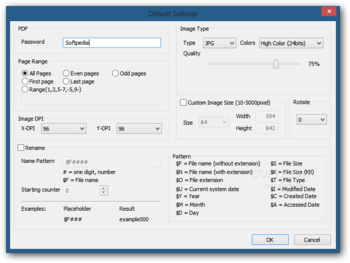 OpooSoft PDF To JPEG GUI + Command Line screenshot 3