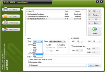 OpooSoft PS To IMAGE screenshot 2
