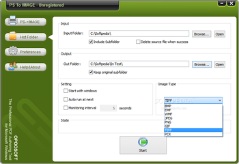 OpooSoft PS To IMAGE screenshot 3