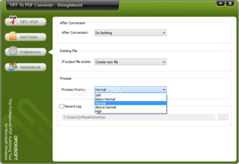 OpooSoft TIFF To PDF Converter screenshot 3