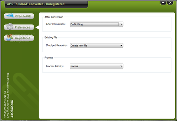 OpooSoft XPS To IMAGE Converter screenshot 2