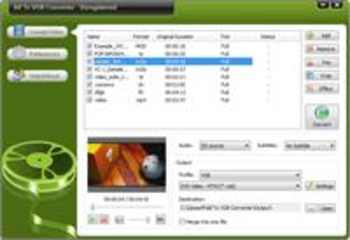 Oposoft All To VOB Converter screenshot