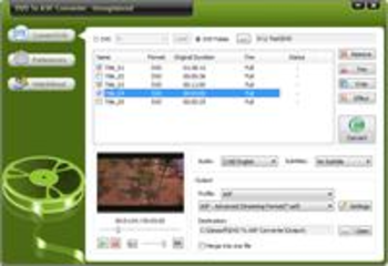 Oposoft DVD To ASF Converter screenshot 2