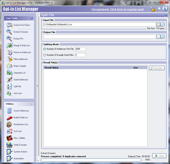 Opt-In List Manager screenshot 10