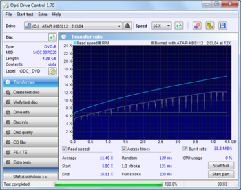 Opti Drive Control Portable screenshot