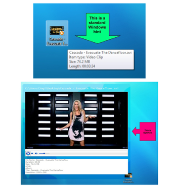 OptiHint screenshot