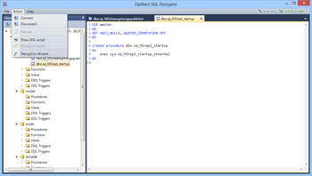 Optillect SQL Decryptor screenshot 5