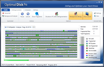 OptimalDisk Pro screenshot 3