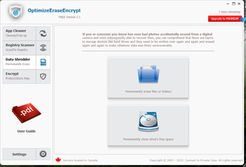 OptimizeEraseEncrypt screenshot 4