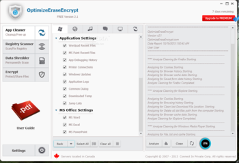 OptimizeEraseEncrypt screenshot 8