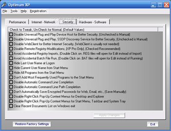 Optimum XP screenshot 3