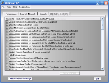 Optimum XP screenshot 4