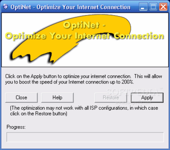 OptiNet screenshot