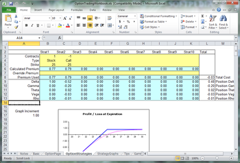 Option Trading Workbook screenshot 3