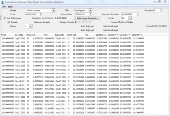 OptionMatrix screenshot