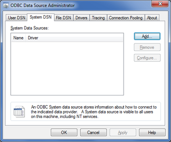 Oracle ODBC driver (32/64 bit) screenshot 2