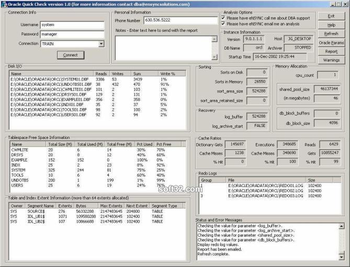 Oracle Quick Check screenshot 2