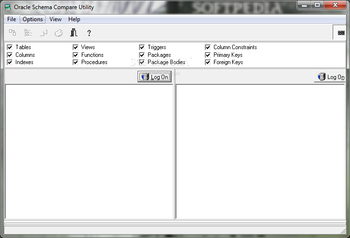 Oracle Schema Compare Utility screenshot