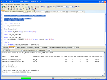 Oracle SQL Handler screenshot 2