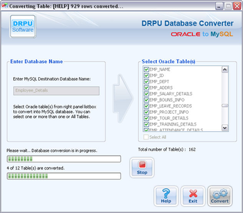 Oracle to MySQL screenshot 3
