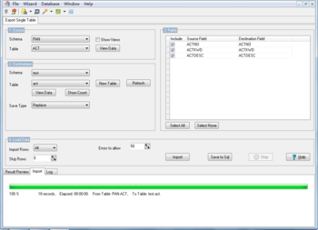 OracleToDB2 screenshot 4