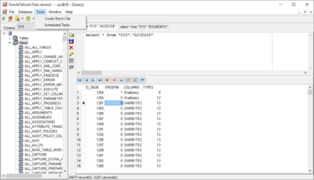 OracleToExcel screenshot 3