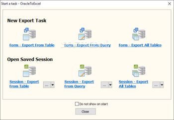 OracleToExcel screenshot 5