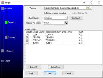 OracleToExcel screenshot 7