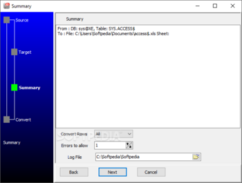 OracleToExcel screenshot 8