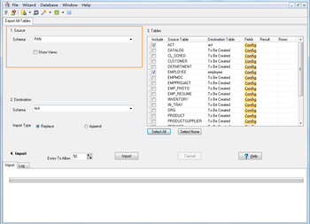 OracleToPostgres screenshot 8