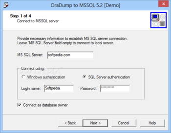 OraDump Export Kit screenshot 5