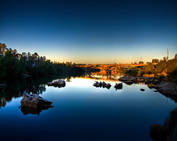 Orange Bridge Screensaver screenshot