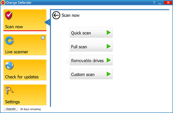 Orange Defender screenshot