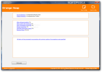 Orange Heap screenshot