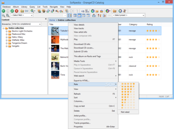 OrangeCD Suite screenshot